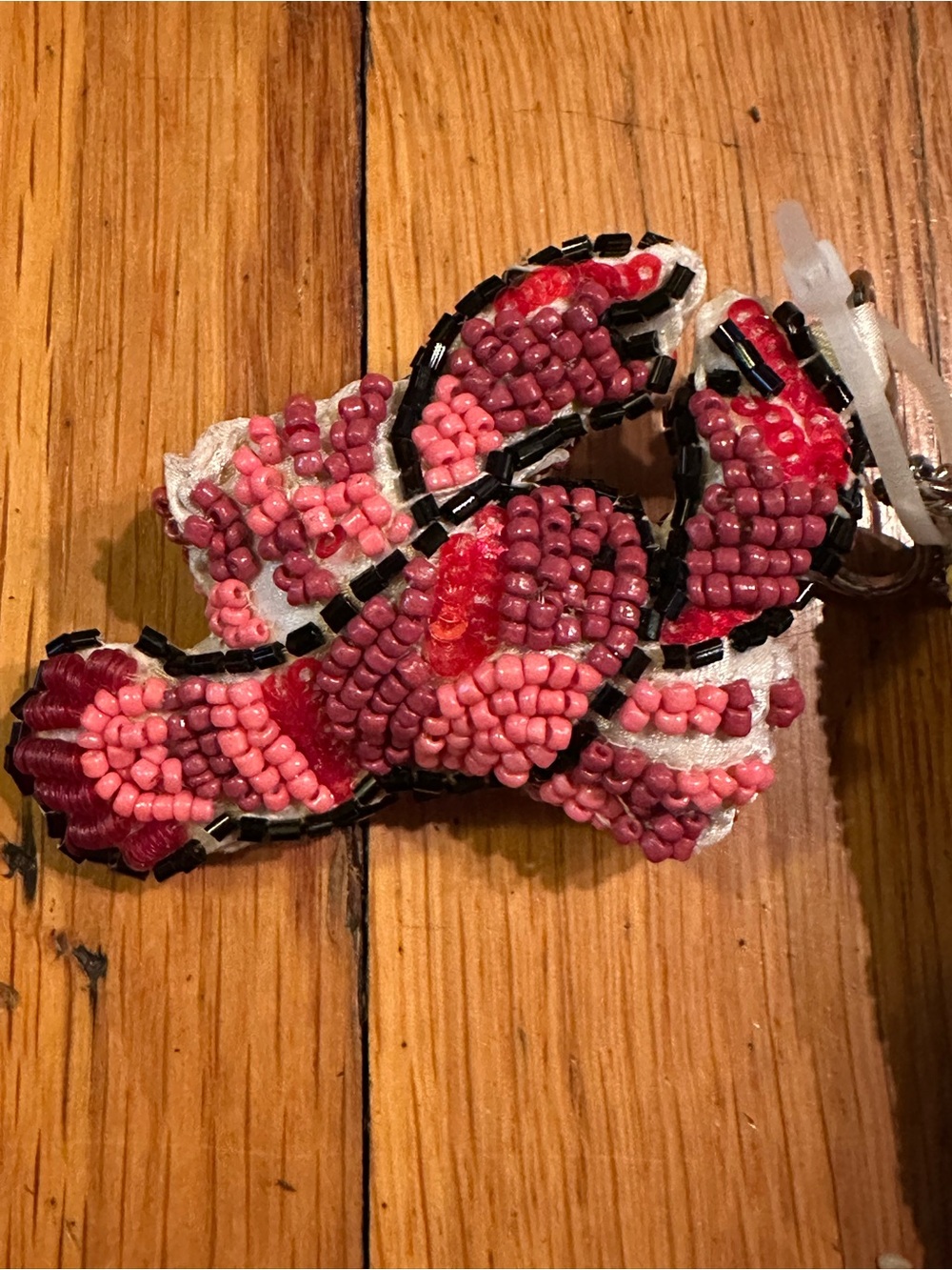 🦞✨ Coastal Chic Beaded Lobster Bag – Optional Chain Strap – Statement Piece ✨🦞 - Picture 5 of 6